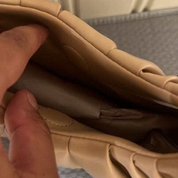 NWT JW PEI Blush Gabbi Hobo Ruched Leather Designer Handbag - Picture 4 of 4